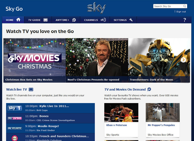 Sky Go Player Mac